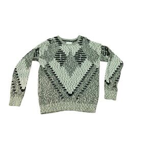 Your Neighbors Men's XL Gray Geometric Knit Sweater/‎ Pullover NWOT